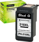 1pk Black High Yield Ink Cartridge Compatible For Canon 210xl With Ip2700 Ip2702