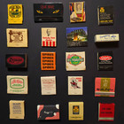 Restaurant Travel Matchbook Matchbox Lot 20 Mixed Advertising Dining Vtg