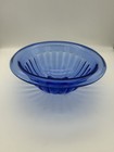 Hazel Atlas Nesting Mixing Bowl Set - Cobalt Blue - 3 Bowls