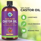 Castor Oil Usp Grade Organic Cold Pressed Pure Hexane Free 20 Oz