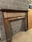 Salvaged Fireplace Mantel  early 