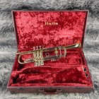 Holton T101gb Bb Trumpet Made In Usa Used With Hard Case