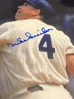 Duke Snider Signed Color 8x10 Photo Bas  