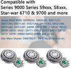 Sh90 72 Replacement Heads Compatible With Philips Electric Shavers Series 9000