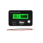 Battery Capacity Monitor Dc8-30v Battery Meter Voltage Power Indicator Tester