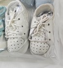 Vintage Baby Boy Shoes Lot Newborn   3 Months   Booties Sneakers Mickey Soft Sole