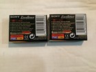 Lot Of 2 New Sony Excellence Digital Video Cassette Dvm60exm2 Camcorder Tapes