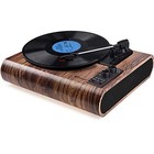 Record Player   Vintage Turntable 3-speed Bluetooth Vinyl Player Lp Record 