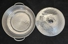 Vintage Hand Wrought Creations Rodney Kent 461 Hammered Aluminum Covered Bowl
