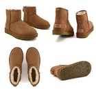 Brand New 100  Authentic Ugg Classic Mini Ii Chestnut 1016222 Women s Soft Boots