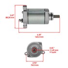 Caltric Starter Motor For Kawasaki Ninja Zx -10r Krt Edition 2016-2018