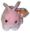 Ty Beanie Baby Walker The Pink Bunny Rabbit  uk Tags  6  Mwmt Stuffed Animal Toy