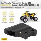 For Yamaha Warrior 350 Yfm350x Chain Roller Support Guide  38w-22199-00 Black
