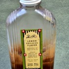 Roosa   Ratliff Lemon Emulsion Flavor Bottle 1920s Art Deco Cincinnati Ohio 