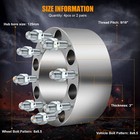 4pcs 3  8x6 5 Wheel Spacers 9 16 x18 For 1994-2010 Dodge Ram 2500 3500