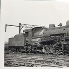 Delaware Lackawanna   Western Railroad Engine Locomotive No  1108 Antique Photo