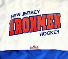 Vintage New Jersey Iron Man Ice Hockey Team Windbreaker  Mens Size Xl