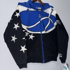 Vintage Rare Starter Orlando Magic Nba Jacket Mens Small Blue Black White Nwt