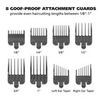 Wahl Professional Hair Cut Machine Barber Salon Cutting Trimmer Clipper Kit Set