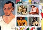 Pablo Picasso Nude Paintings Art Mnh Stamps 2026 Guinea-bissau M s   S s