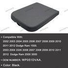 Center Console Lid Fit For 2002-2012 Dodge Ram Wp051dvaa 1qa10bd3aa Black
