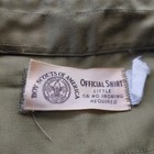 Vintage 1950s 1960s Boy Scouts Of America Bsa Uniform Shirt Pueblo Colorado S