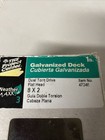 Lot Of 64 Galvanized Deck Screws Dual Torq Drive Flat Head 8x2 -open Partial Box