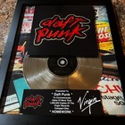Daft Punk   Homework   Platinum Music Award Vinyl Lp Record Cd