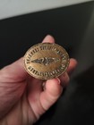 Rare Vintage Danish Railway Wax Seal