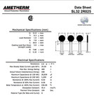 Ametherm Sl32 2r025 Thermistor Aqua-rite Repair