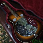 Dobro 60d Roundneck Resonator Guitar 3kg 1988-1989 Wood Body Spider Cone W hc