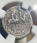 Very Rare Xf  Helmeted Roma  Roman Republic Ar Denarius  148 Bc