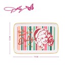 Dolly Parton Striped Melamine Trinket Tray 7 9  X 5 5  New