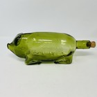 Suffolk Bitters Pig Bottle Americas Life Preserver Repro Green W cork Barware