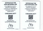 Aria Room Key Las Vegas - Lot Of 2 -casino Hotel - Bardot Brasserie   Cathedrale