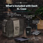 Herb Guard Xl Smell Proof Bag   Airtight Case With Combination Lock Container   