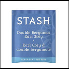 Stash Tea Double Bergamot Earl Grey Black Tea  Box Of 100 Tea Bags