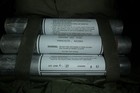 Four Vietnam Signal Flare Tube Labels