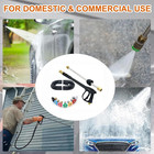 High Pressure 4000psi Car Power Washer Gun Spray Wand Lance Nozzle And Hose Kit