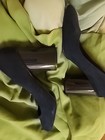 Nine West Navy Blue Faux Suede Camanda Pumps Size 7 High Heels Shoes Highheels