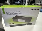 Iogear 2-port Displayport Kvmp Switch With Usb 3 0 Hub Gcs1902