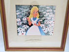 Walt Disney Alice In Wonderland Matted   Framed Lithograph C Of O   12 500