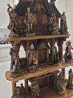 12 Norse God Mythology Figurines Cold Cast Resin Bronze Color  Display Free Ship