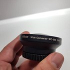 Nikon Wc-e68 0 68x Wide Converter Wide Angle Lens Black Japan W  Rear Cap