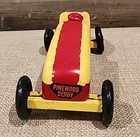 Vintage Pinewood Derby Car Read Description