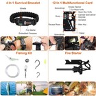 125 Piece Survival Kit  Professional Survival Equipment  Equipment  Tools  First