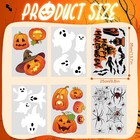 Halloween Window Cling Sticker Pumpkin Evil Ghost Window Stickers