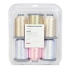 Fil-tec Glide Embroidery Thread The Karen Mctavish  5 500yds - Six Colors Kits
