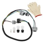 22787445 Rear Tail Light Lamp Socket   Wiring Harness W  4 Bulbs Fit For 1