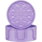 Silicone Coaster Set 6 Pack Non-slip Drink Mats Bar Kitchen Home Office Use